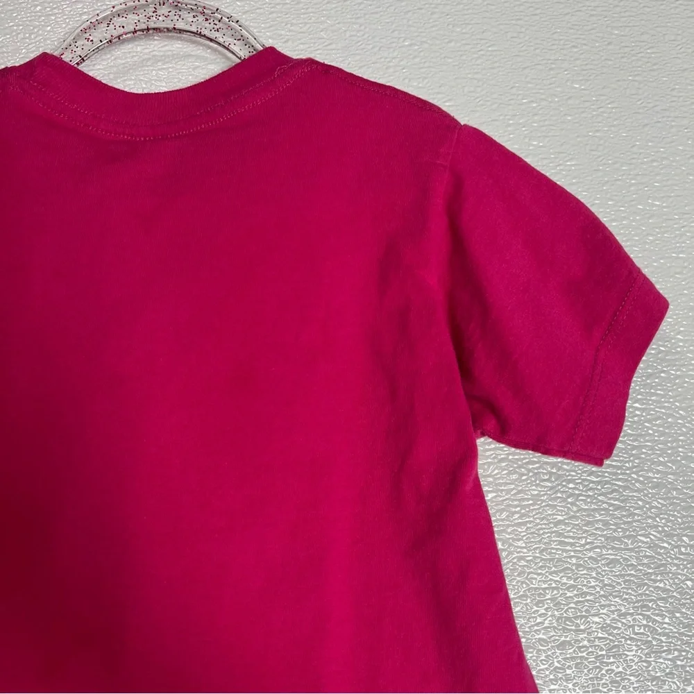 Girls Pink Graphic Tee La Llorona‎ Shirt Size M Kids Cotton